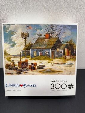 Charles Wysocki Peddler's Hope Chest 300 Piece Jigsaw Puzzle SALE🔴3/$25🔴